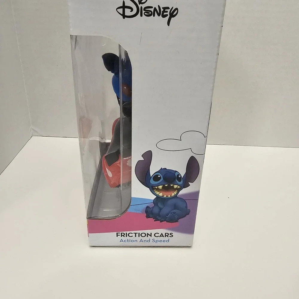 Disney Lilo and‎ Stitch Friction Cars - Set Of Two Cars with Action & Speed NEW